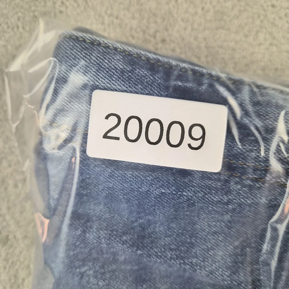 Levis 505 Regular Fit Jeans Mens 36x30 Blue Denim Stretch Straight Leg Pants